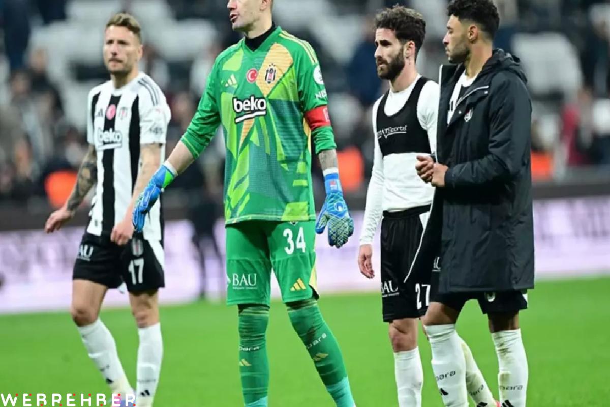 Maçtan sonra da devam etti! Beşiktaş tribünlerinden takıma olay tepki
