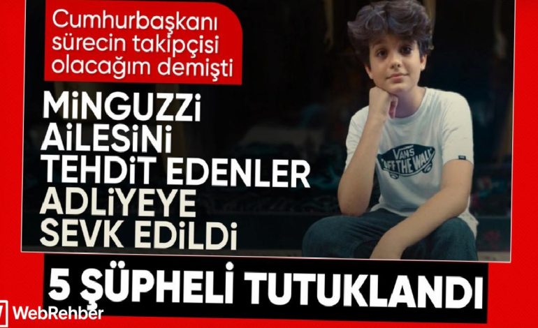 Mattia Minguzzi’nin ailesini tehdit eden 5 kişiye tutuklama