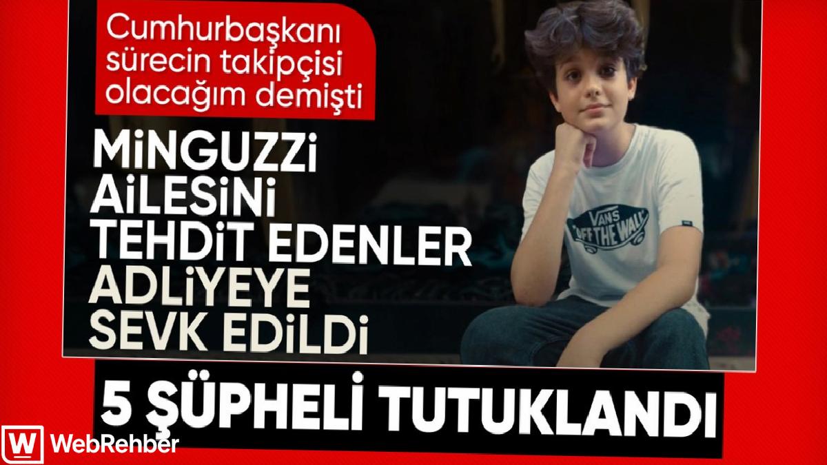 Mattia Minguzzi’nin ailesini tehdit eden 5 kişiye tutuklama
