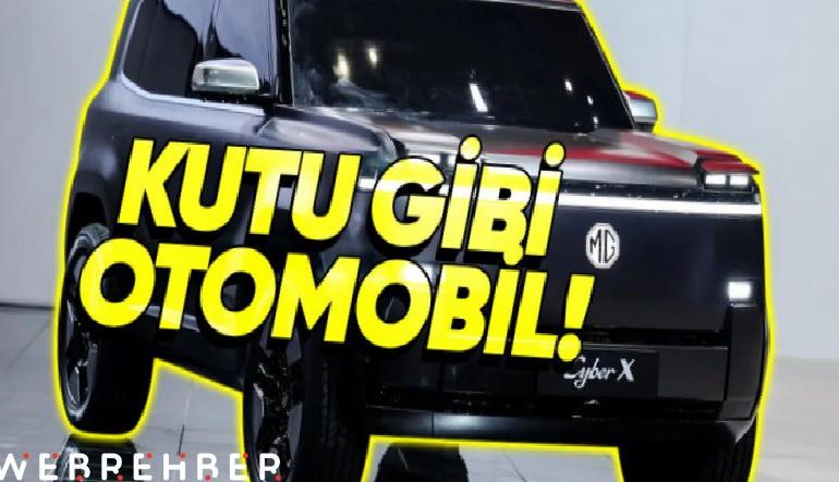 MG, Açılır Kapanır Farlara Sahip Yeni Konsept Otomobili ‘Cyber X’i Tanıttı