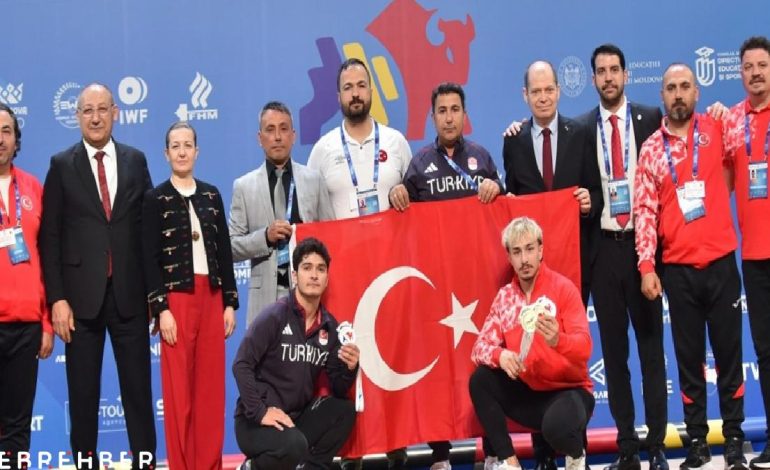 Milli haltercilerden Avrupa Şampiyonası’nda tarihi başarı