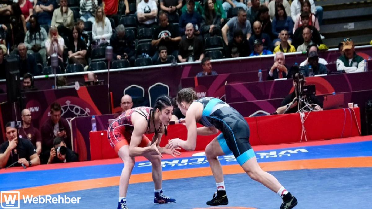 Milli sporcular, Avrupa Güreş Şampiyonası’nda 1 gümüş 1 bronz madalya aldı