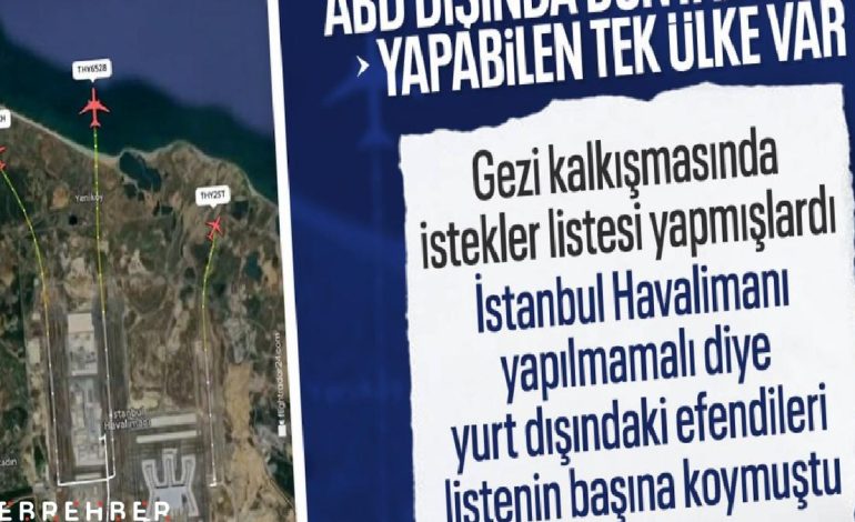 Muhalefetin açılmasına karşı çıktığı İstanbul Havalimanı’nda tarihi gün