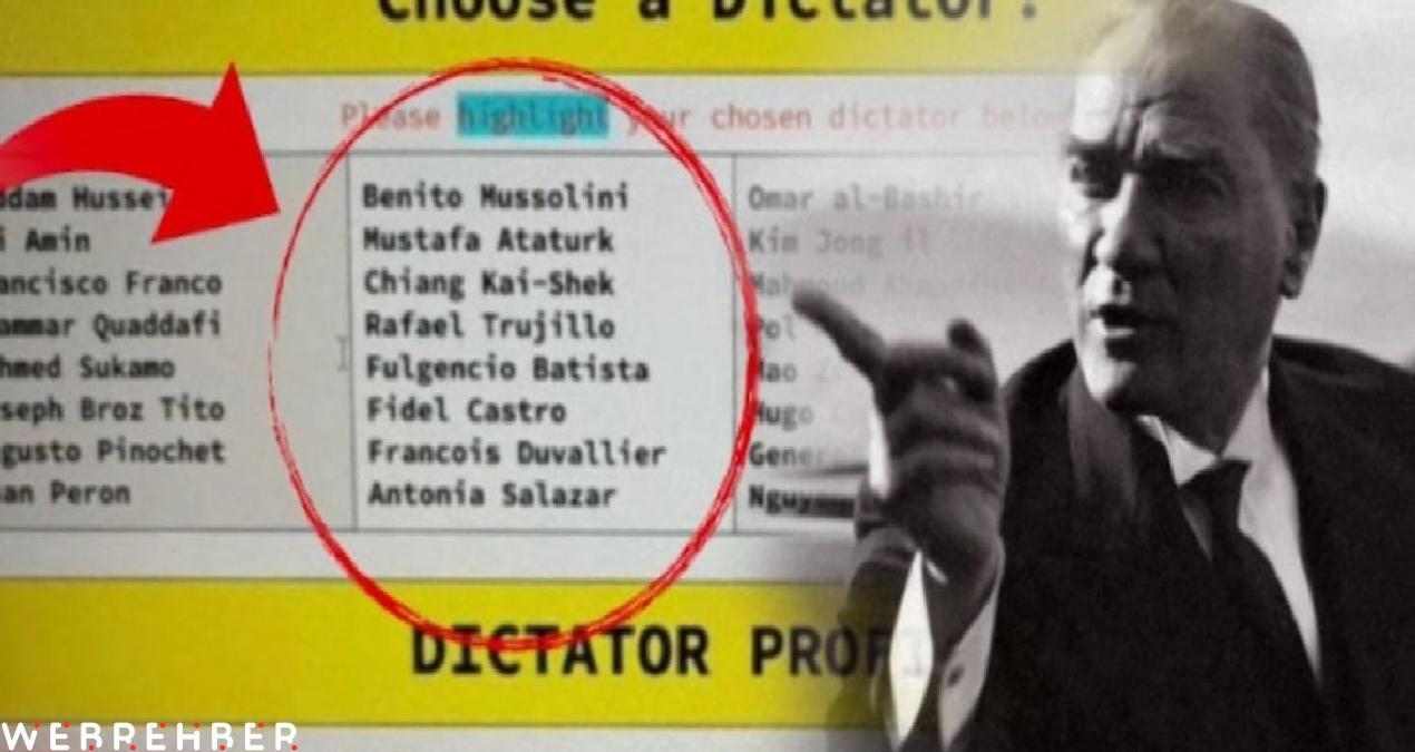 Mustafa Kemal Atatürk’ü, Diktatörler listesine koydular! Rezil ödevi gören Büyükelçilik harekete geçti