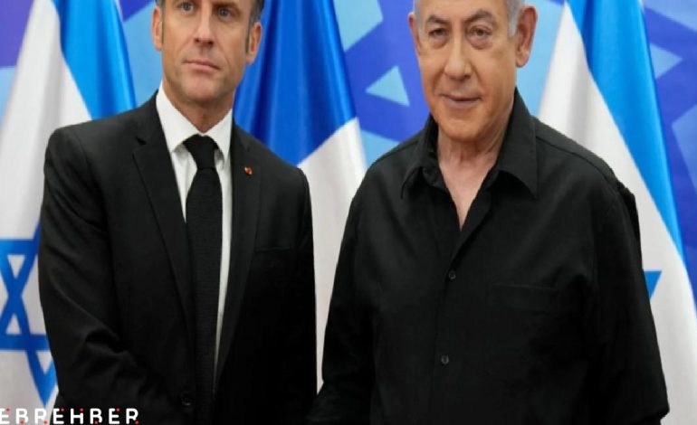 Netanyahu, Macron ile telefonda görüştü