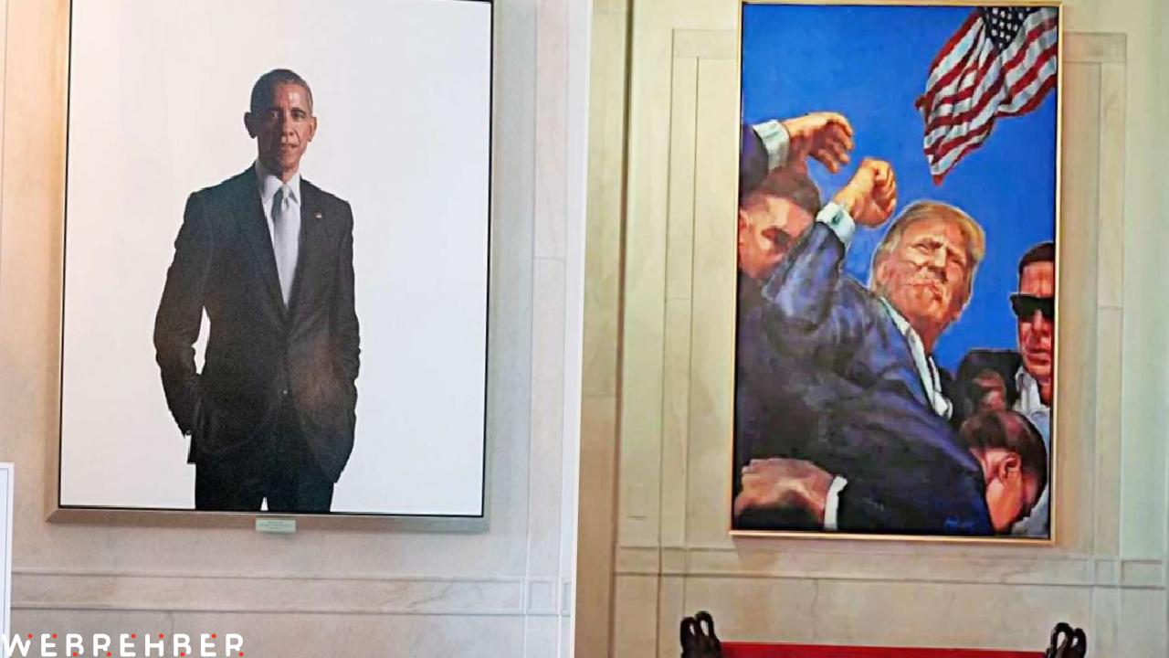 Obama’yı kaldırttı, ‘suikast’ tablosunu astırdı