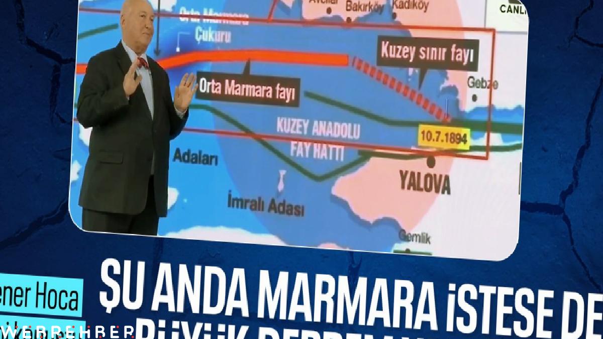 Övgün Ahmet Ercan: Marmara istese bile büyük deprem üretemez
