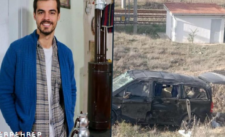 Oyuncu Berk Atan trafik kazası geçirdi