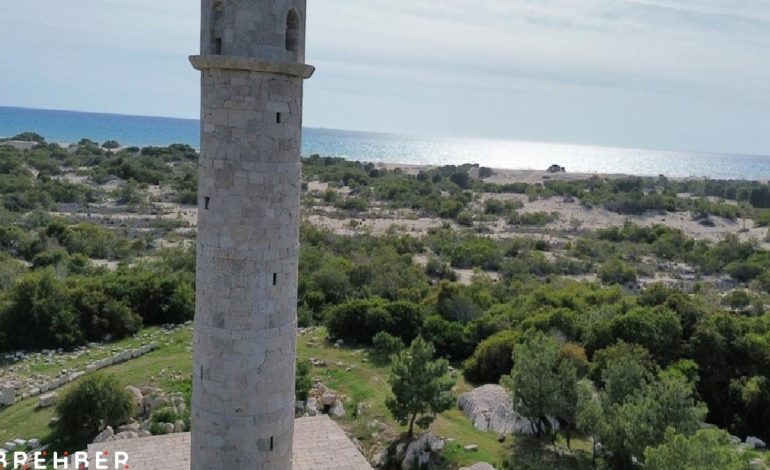Patara Deniz Feneri 544 yıl sonra yeniden ayağa kalktı