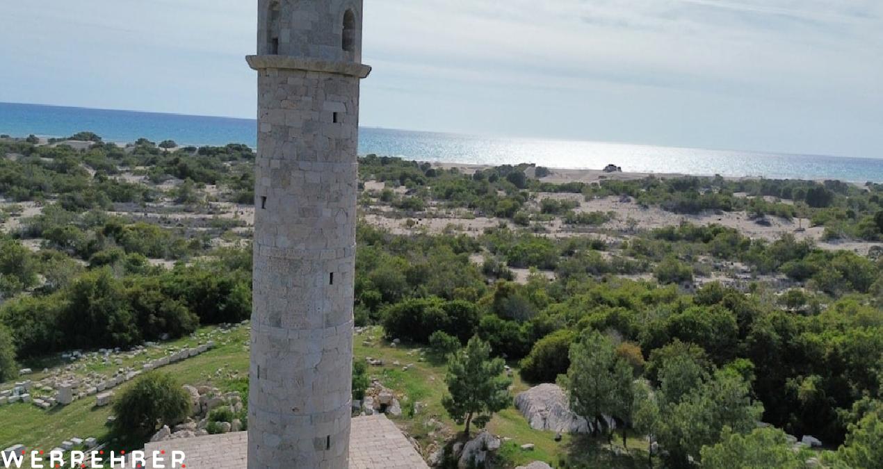 Patara Deniz Feneri 544 yıl sonra yeniden ayağa kalktı