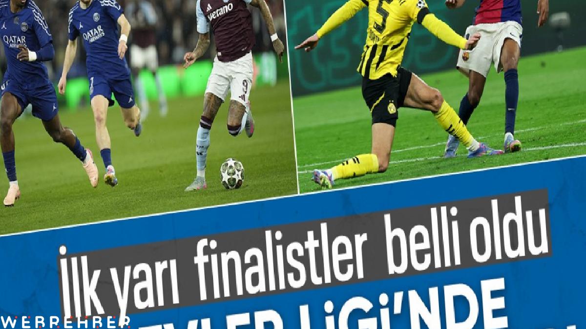 PSG ve Barcelona, Şampiyonlar Ligi’nde yarı finale yükseldi