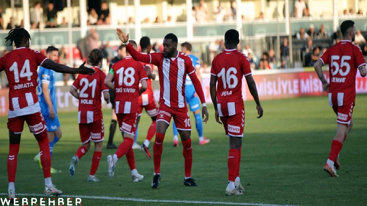 Samsunspor, Bodrum FK’ya şans tanımadı