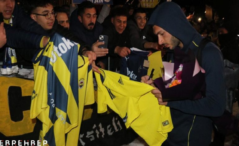 Sivas’ta Fenerbahçe’ye coşkulu karşılama