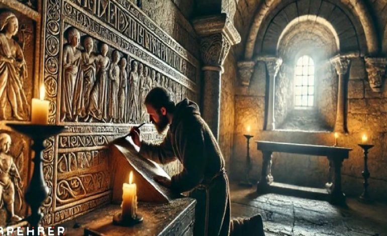 ‘Son Akşam Yemeği’nin geçtiği yerde ilginç bulgu: Gizemli yazıt ortaya çıktı