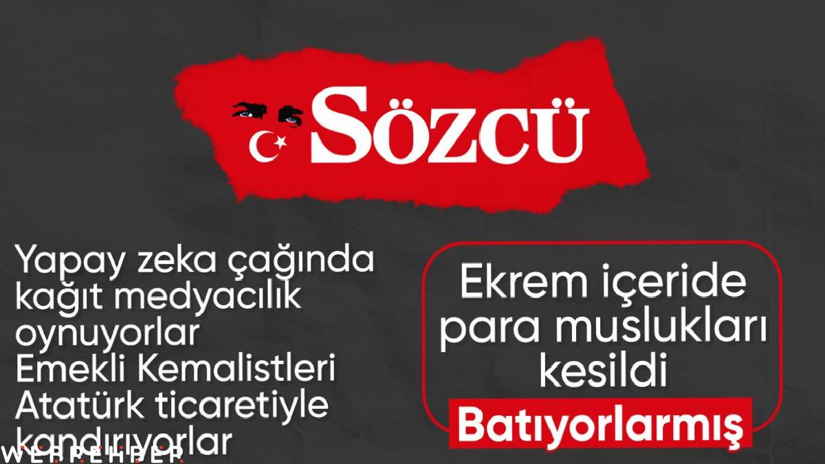 Sözcü gazetesi zam kararı aldı