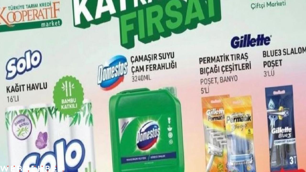 Tarım Kredi KOOP Çiftçi Marketi’nden nisan ayına özel indirimler! 22-28 Nisan kataloğu yayımlandı