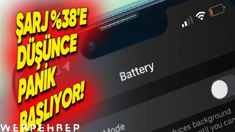 Telefon Bataryaları Hakkında İlginç Araştırma: İnsanlar, Şarj Belli Bir Seviyeye Düşünce Panik Oluyor!