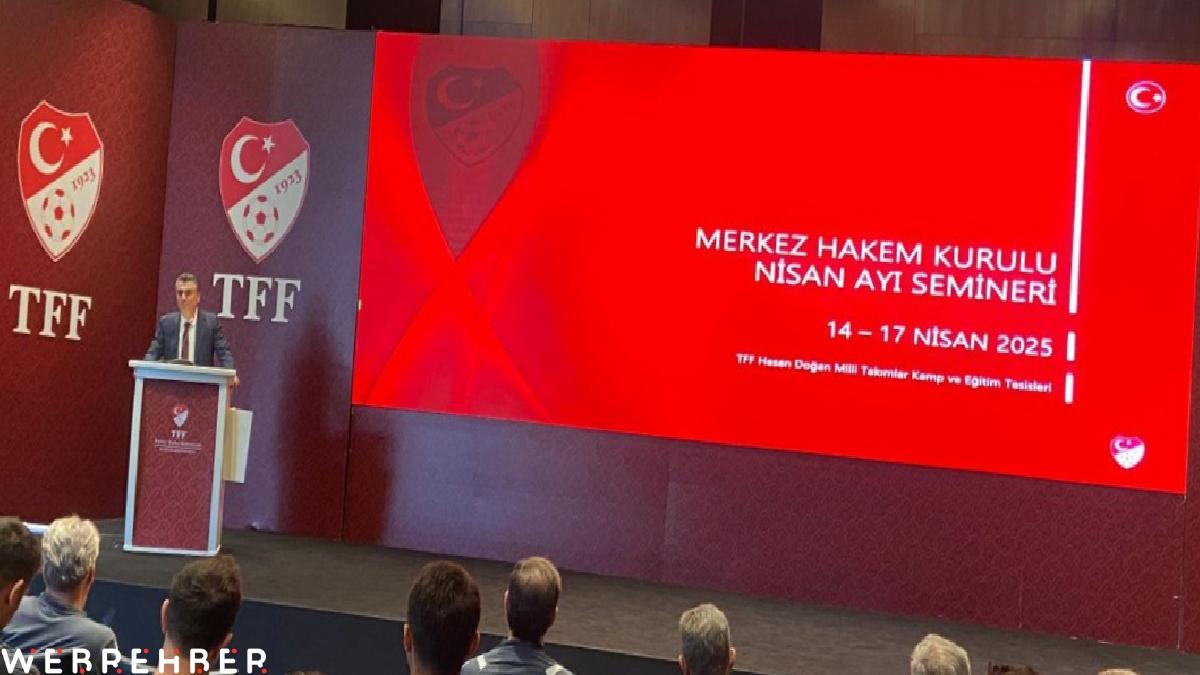 TFF Merkez Hakem Kurulu, nisan ayı hakem kampını gerçekleştirdi