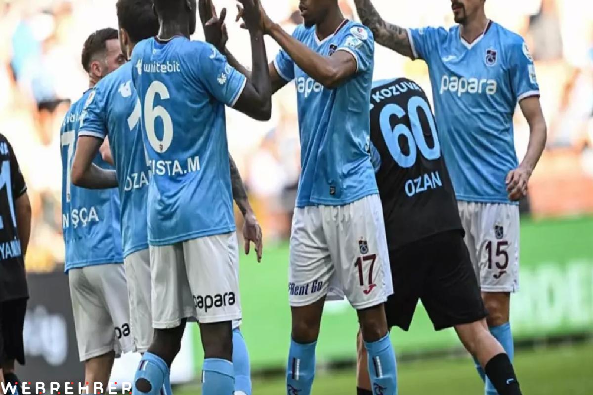 Trabzonspor, Adana Demirspor’u 1-0 mağlup etti
