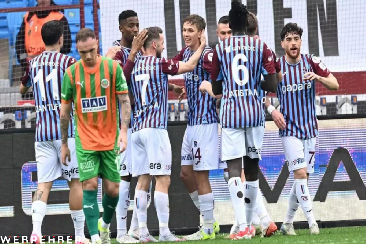 Trabzonspor, Alanyaspor’u 4-3 mağlup etti