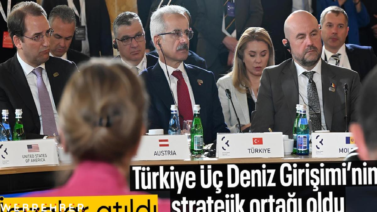 Türkiye, Üç Deniz Girişimi’ne stratejik ortak oldu