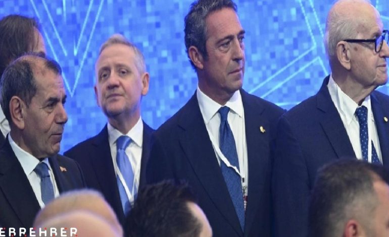 UEFA’nın temsilcilik açılışında dikkat çeken kare