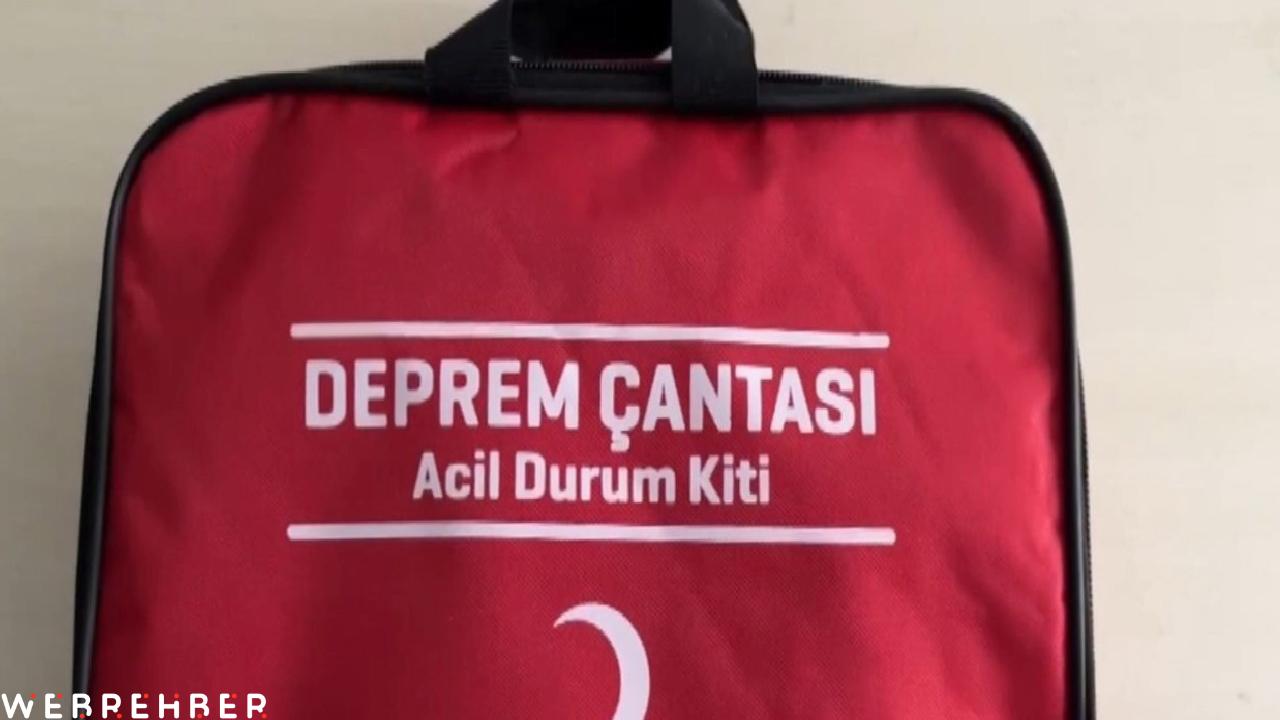 Uzmanından deprem çantası uyarısı