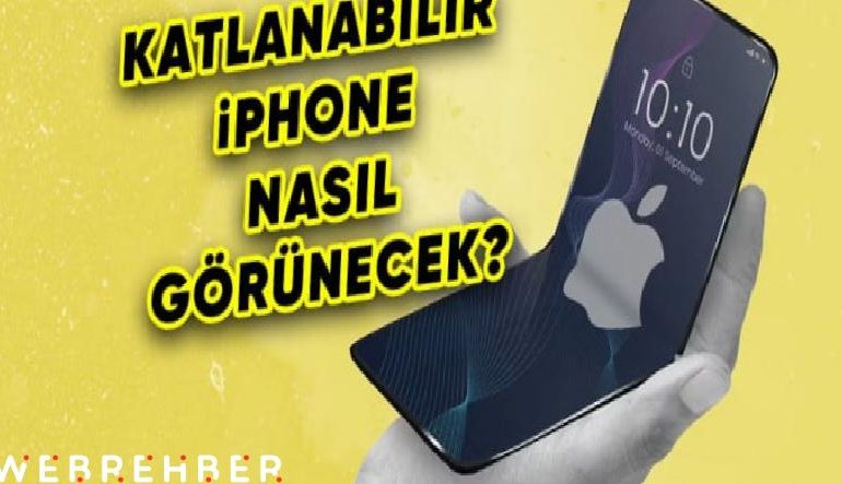 Yapay Zekâya Sorduk: Katlanabilir Ekranlı İlk iPhone Nasıl Görünecek?