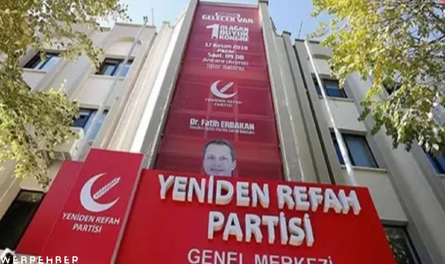 Yeniden Refah Partisi’nde toplu istifalar sürüyor