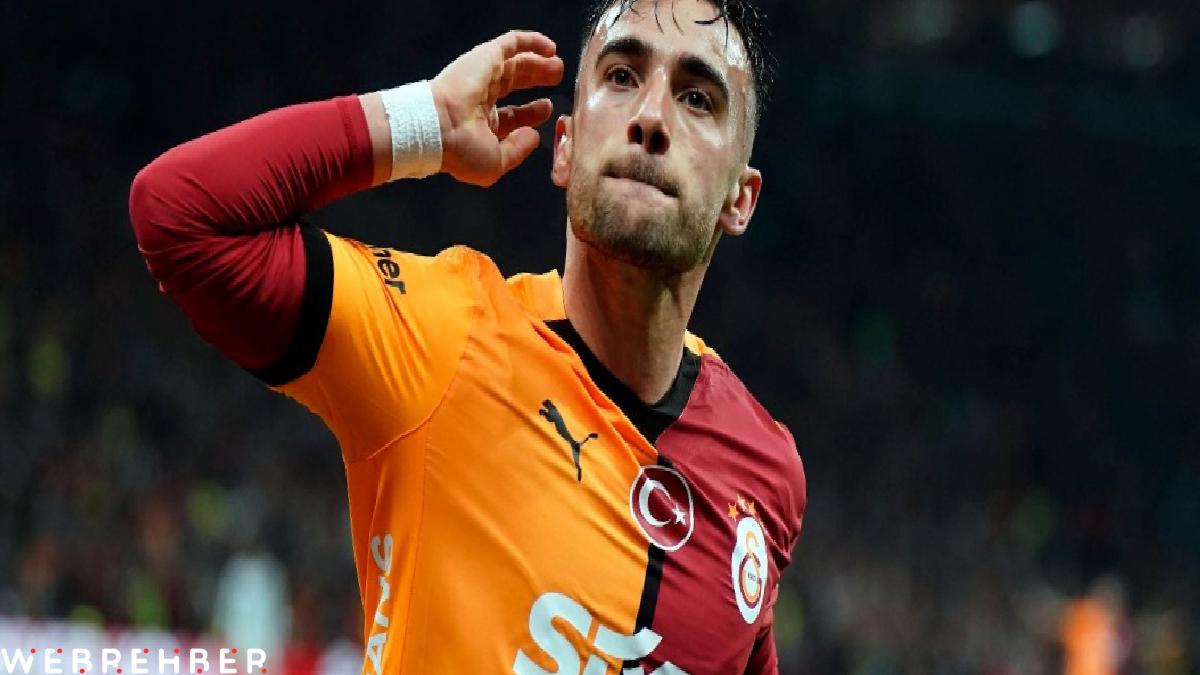 Yunus Akgün, Galatasaray’da 100. maçına çıktı