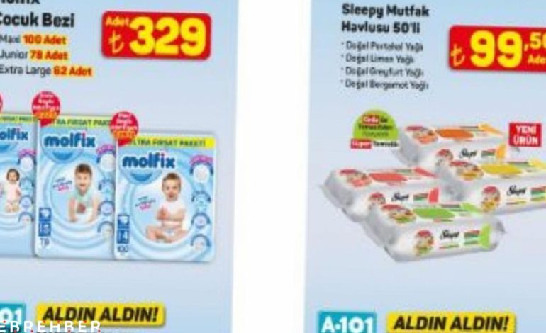 A101’de ‘Aldın Aldın’ fırsatları 1 Mayıs’tan itibaren başladı