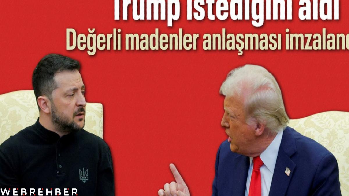 ABD ve Ukrayna değerli madenler anlaşmasını imzaladı