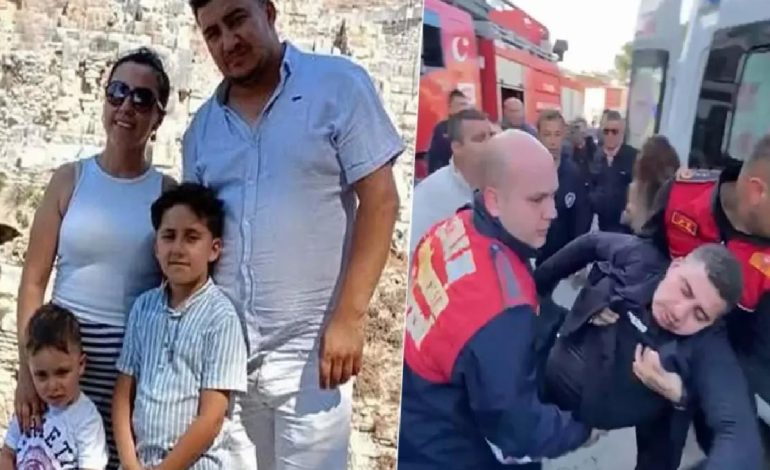 Anne ve 2 çocuğunun öldüğü yangında itfaiyeci baba kundaklamadan tutuklandı