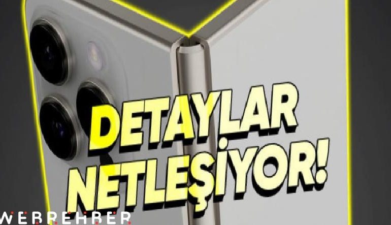 Apple Katlanabilir iPhone Üzerine Yoğunlaşıyor: iPhone Fold Ekran Altı Kamera ile Gelecek!