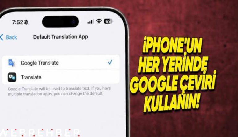 Artık Google Çeviri’yi iPhone’larda Varsayılan Çeviri Uygulaması Yapabileceksiniz (Nasıl Yapaacağınızı Adım Adım Anlattık)