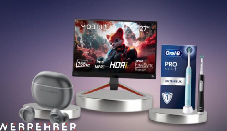 BenQ Monitörden Oral-B Şarjlı Diş Fırçasına: Günün Fırsatları Kapsamında Alabileceğiniz İndirimli Ürünler