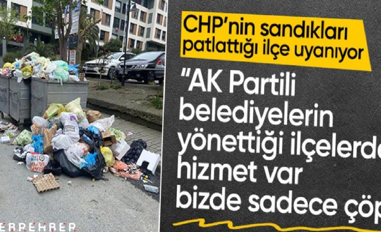 Beşiktaş’ta toplanmayan çöpler vatandaşları ve esnafı rahatsız ediyor
