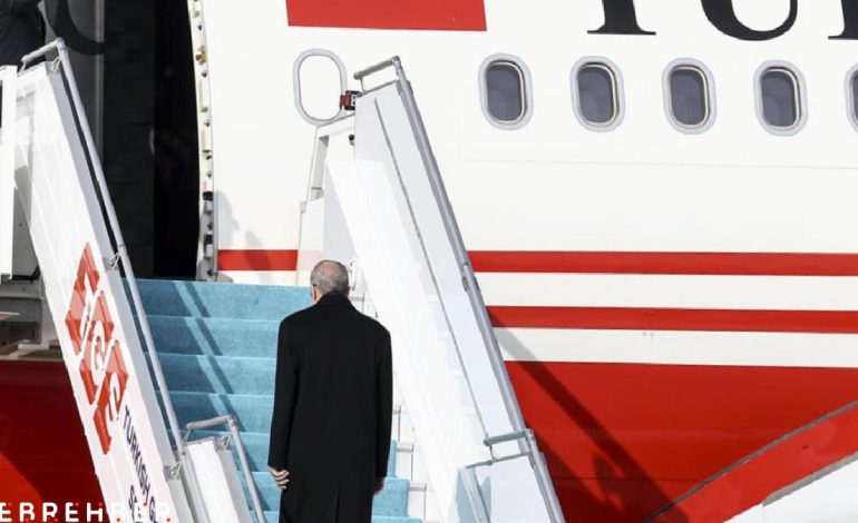 Cumhurbaşkanı Erdoğan Arnavutluk’a gitti