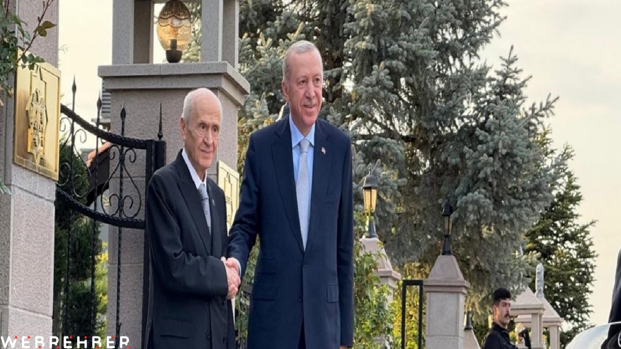 Cumhurbaşkanı Erdoğan ve Bahçeli’nin görüşmesi sona erdi