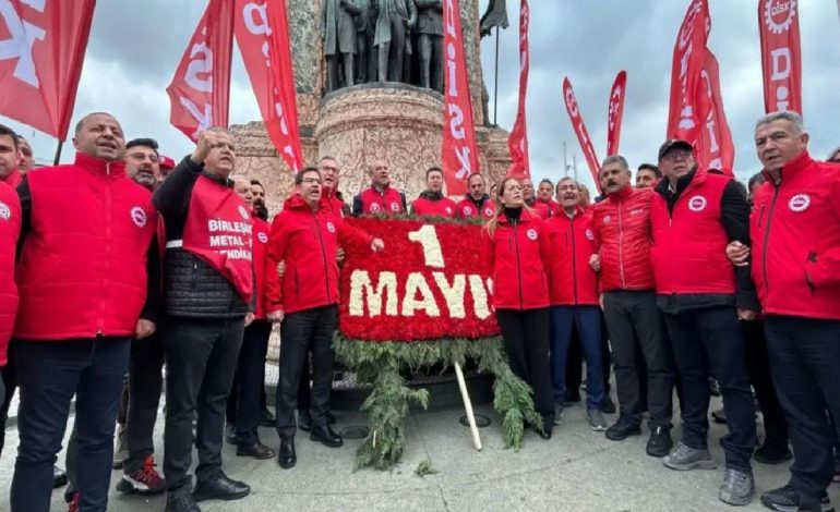 DİSK Genel Başkanı Çerkezoğlu: Taksim yasağından vazgeçin, bu barikatları kaldırın
