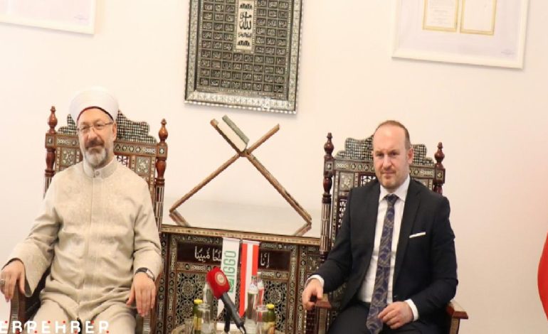Diyanet İşleri Başkanlığı ile Avusturya İslam Cemaati arasında iş birliği protokolü imzalandı