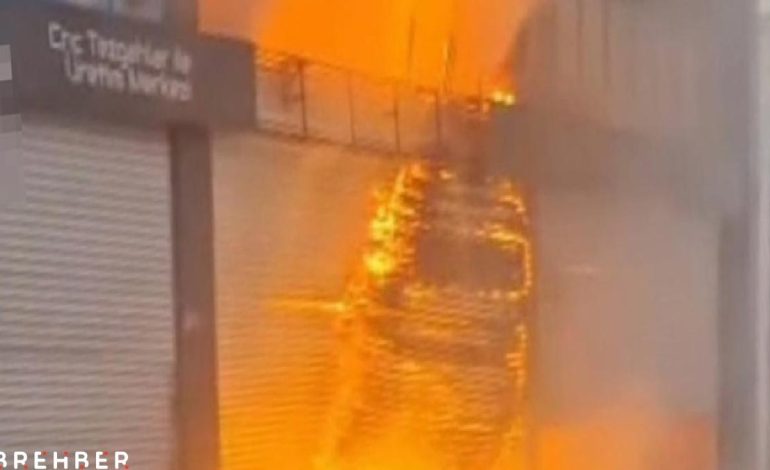 Diyarbakır’da oto sanayi sitesinde patlama