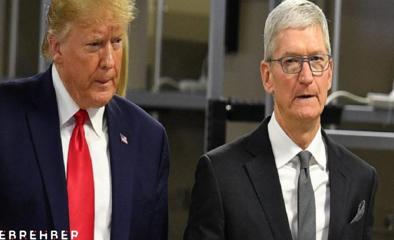 Donald Trump’tan Apple CEO’su Tim Cook’a çağrı: iPhone’ları ABD’de üret