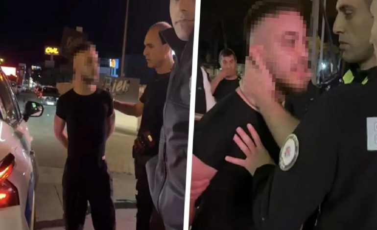‘Dur’ ihtarına uymayıp kaçtı, yakalanınca çağırdığı arkadaşlarıyla polise hakaret ve tehditler savurdu
