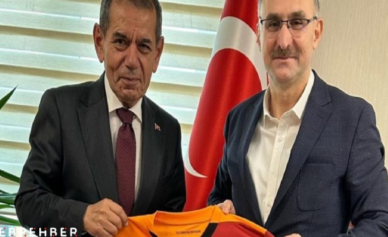 Dursun Özbek’ten Türkiye Kayak Federasyonu Başkanı’na ziyaret