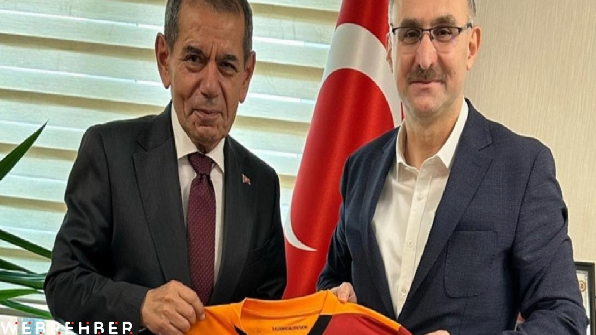 Dursun Özbek’ten Türkiye Kayak Federasyonu Başkanı’na ziyaret