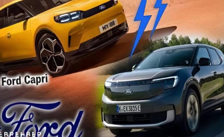 Ford’dan İki Bomba Elektrikli Model: Explorer ve Capri Sahneye Çıktı!