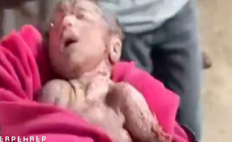 Gazze’de bir günlük bebek öldürüldü