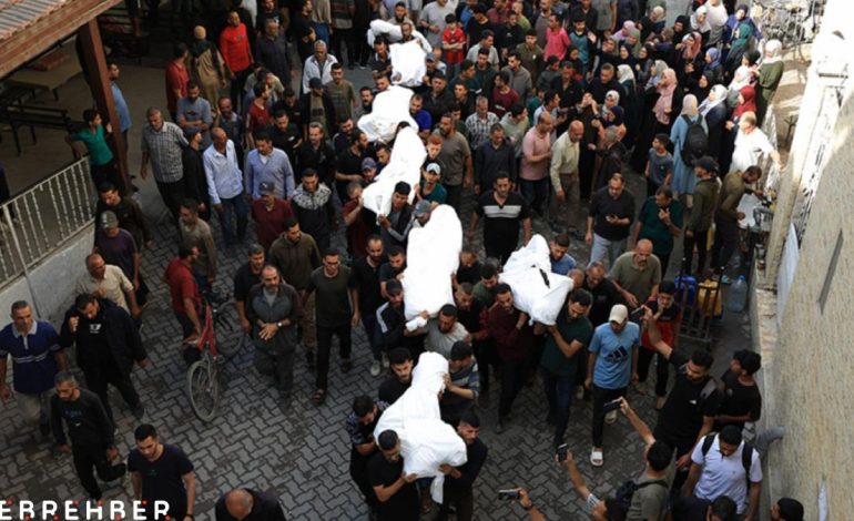 Gazze’de can kaybı 53 bin 573’e yükseldi