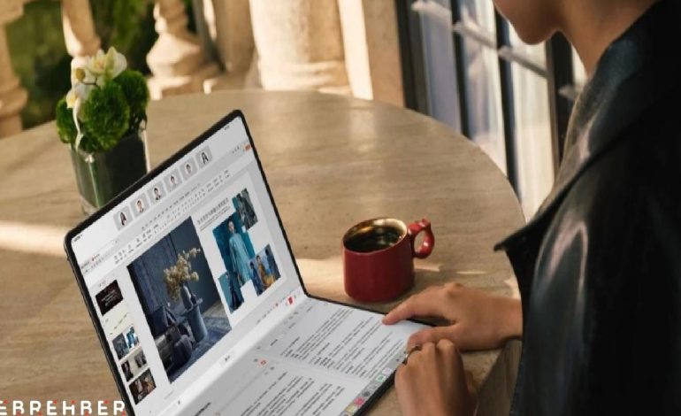 Huawei, katlanabilir ekranlı MateBook Fold’u tanıttı